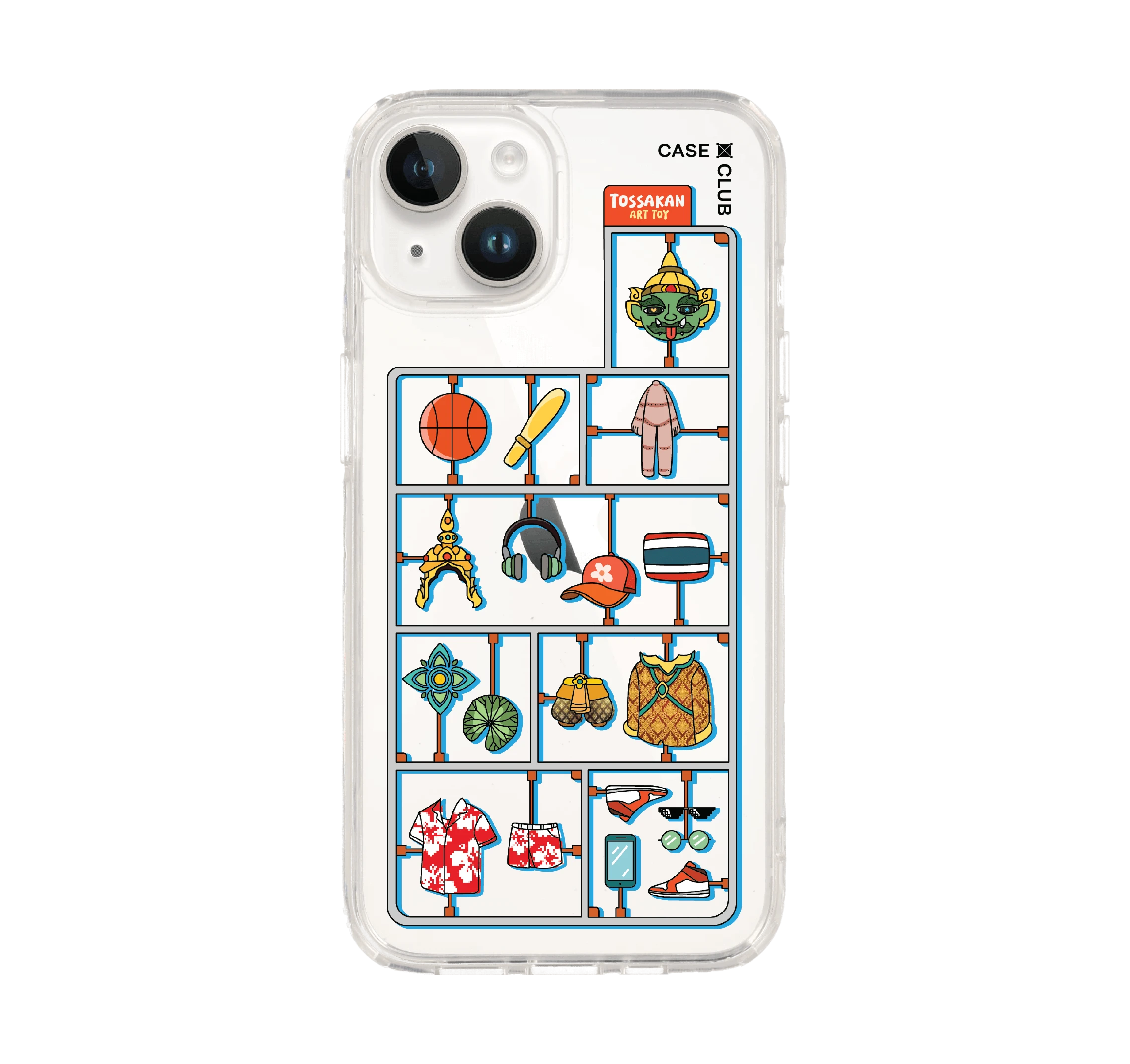 iphone 14 clear case thai toys